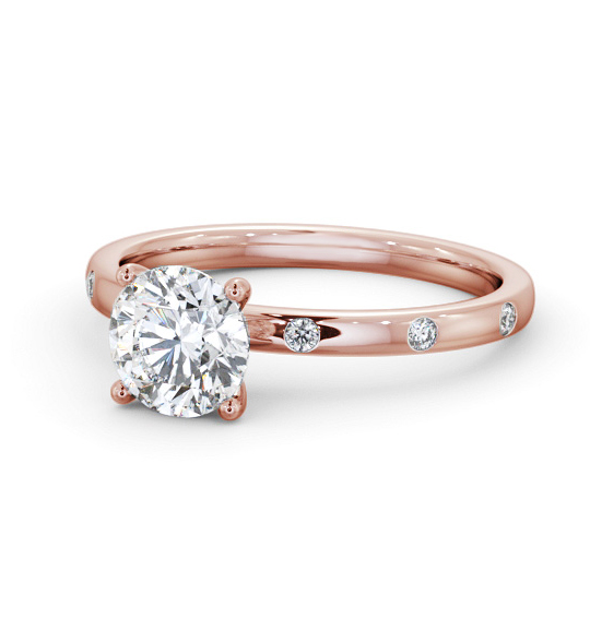 Noreen Round Diamond Engagement Ring Side Stones ENRD191S_RG_THUMB2 