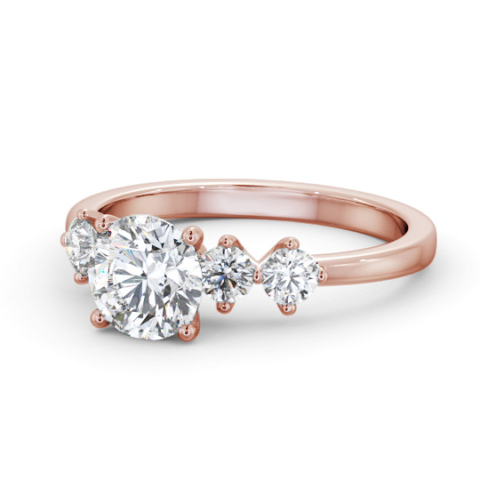 Amanel Round Diamond Engagement Ring Side Stones ENRD192S_RG_THUMB2 