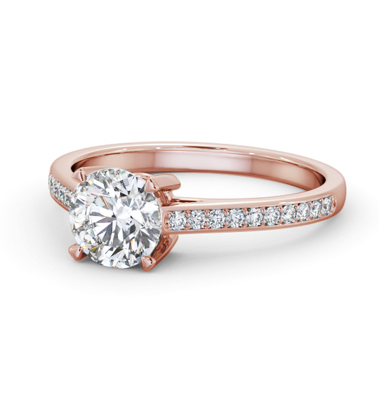 Ivington Round Diamond Engagement Ring Side Stones ENRD193S_RG_THUMB2 