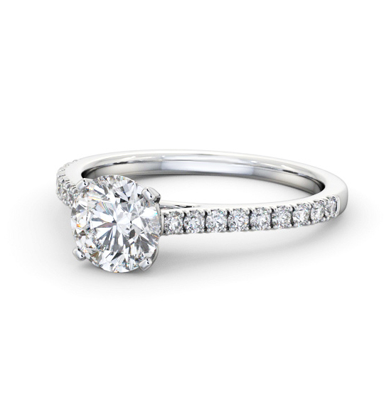 Annick Round Diamond Engagement Ring Side Stones ENRD196S_WG_THUMB2 