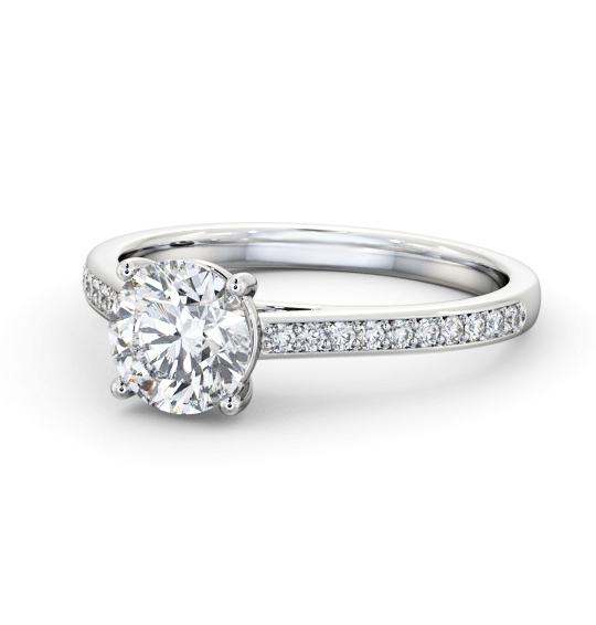 Estine Round Diamond Engagement Ring Side Stones ENRD197S_WG_THUMB2 