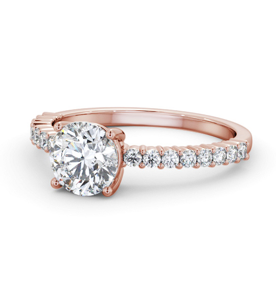 Hawkins Round Diamond Engagement Ring Side Stones ENRD198S_RG_THUMB2 