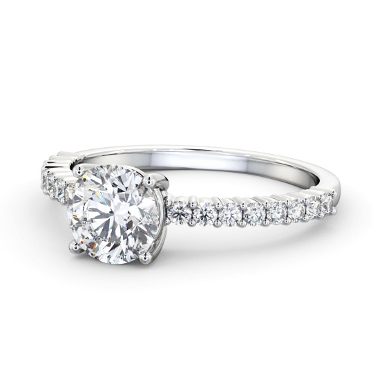 Hawkins Round Diamond Engagement Ring Side Stones ENRD198S_WG_THUMB2 