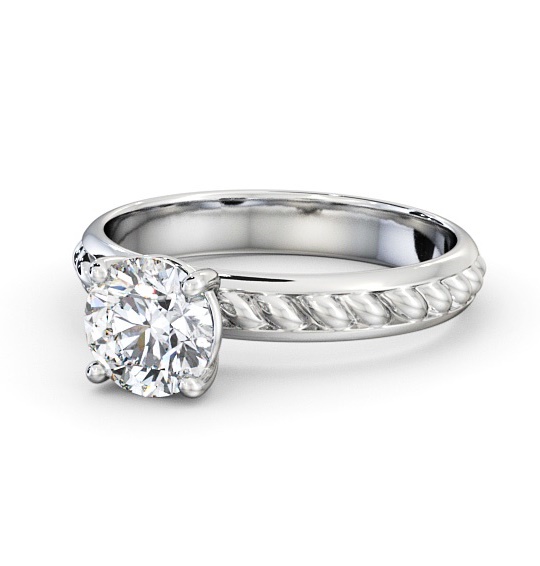 Kelsall Round Diamond Engagement Ring Rope Band ENRD199_WG_THUMB2 