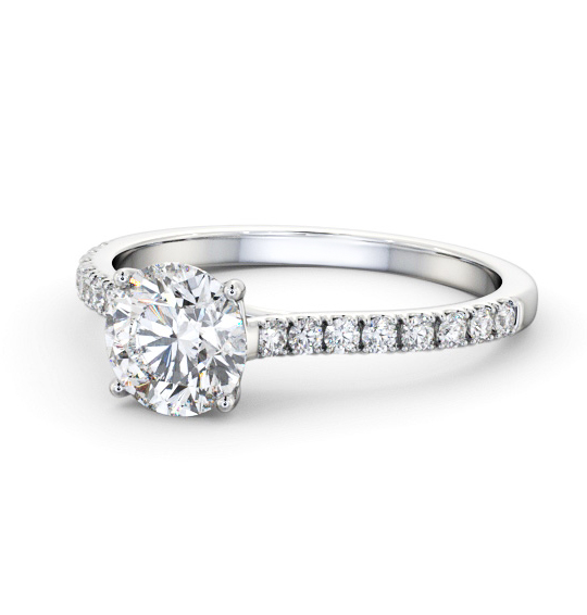 Easby Round Diamond Engagement Ring Side Stones ENRD200S_WG_THUMB2 