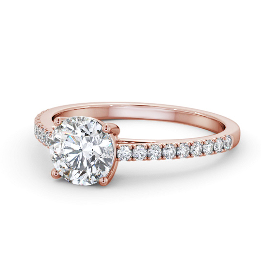 Rivulet Round Diamond Engagement Ring Side Stones ENRD207S_RG_THUMB2 