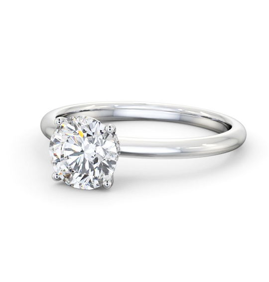 Mirabelle Round Diamond Engagement Ring Hidden Halo ENRD221_WG_THUMB2 