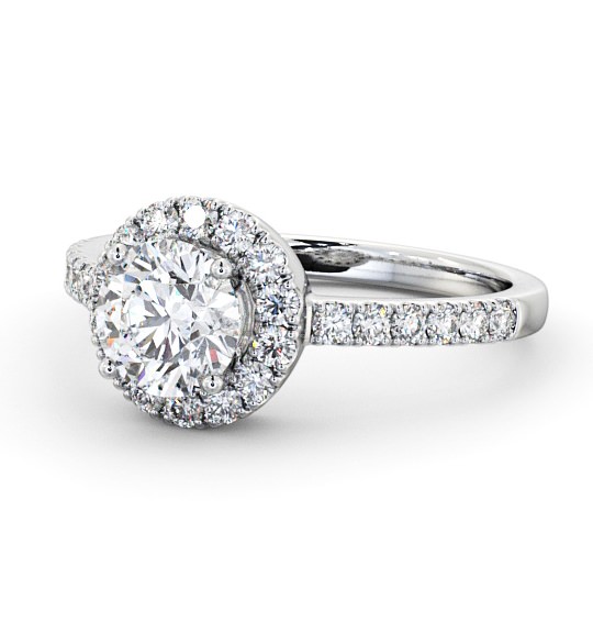 Caroe Halo Engagement Ring Round Diamond ENRD46_WG_THUMB2 