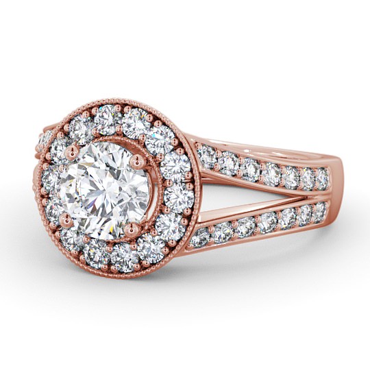 Edlington Halo Engagement Ring Round Diamond Split Band ENRD47_RG_THUMB2 