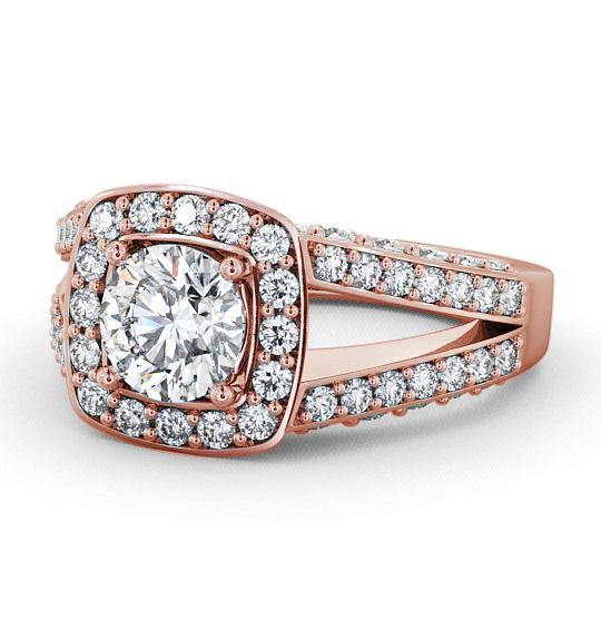 Ferring Halo Engagement Ring Round Diamond Split Band ENRD52_RG_THUMB2 