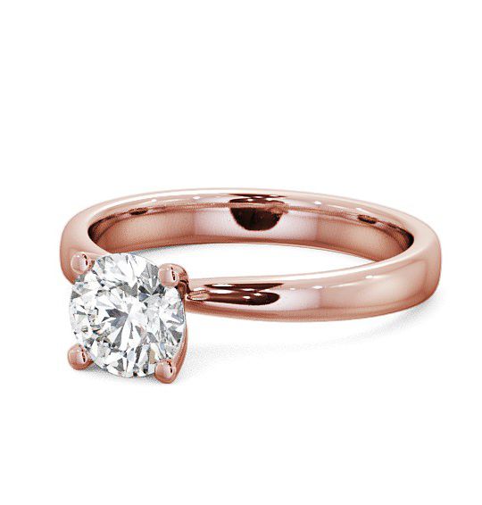  Round Diamond Engagement Ring 9K Rose Gold Solitaire - Marley ENRD5_RG_THUMB2 