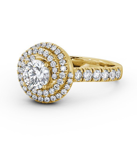 Lavinia Halo Engagement Ring Round Diamond 1.25ct ENRD68_YG_THUMB2 