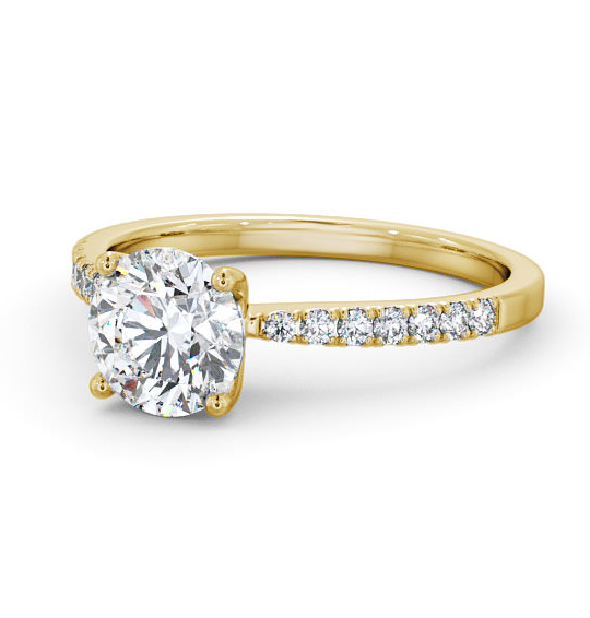 Yellow Gold Diamond Engagement Rings | Angelic Diamonds