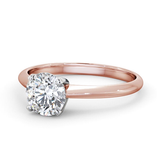 Ora Round Diamond Engagement Ring Four Claw ENRD91_RWG_THUMB2 