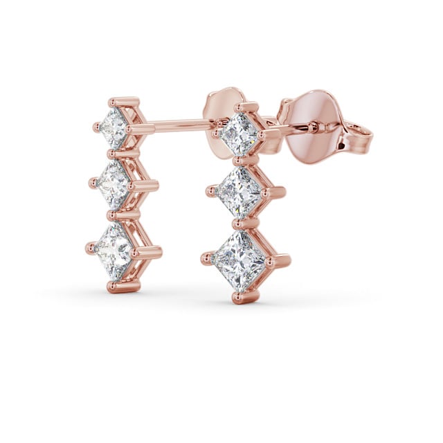 Diamond journey earrings on sale