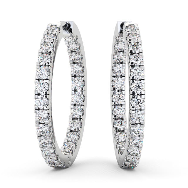 Hoop Round Diamond Earrings 18K White Gold ERG25_WG_UP_1.jpg 