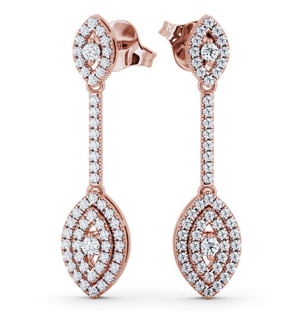 Synton Drop Earrings Round Diamond 0.50ct ERG60_RG_THUMB2 