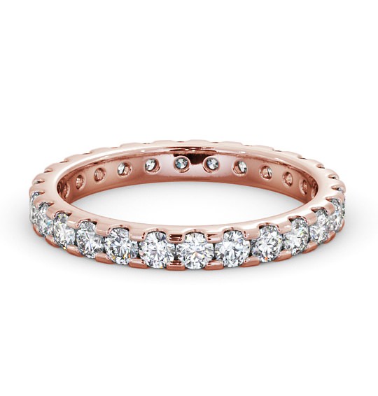  Full Eternity Round Diamond Ring 18K Rose Gold - Bethania FE14_RG_THUMB2 