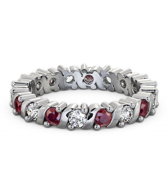 Anslow Full Eternity Gemstone and Diamond Ring 1.35ct FE16GEM_WG_RU_THUMB2 