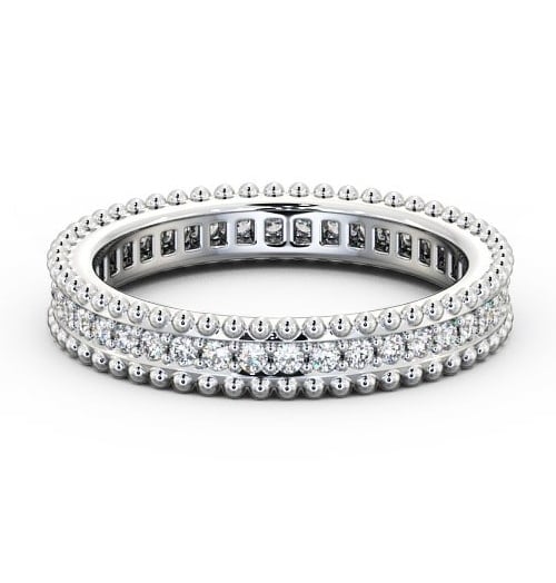  Full Eternity Round Diamond Ring 9K White Gold - Gabriella FE22_WG_THUMB2 