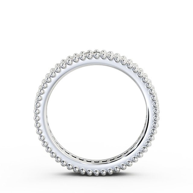 Full Eternity Round Diamond Ring 9K White Gold - Gabriella FE22_WG_UP