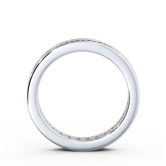 Full Eternity Princess Diamond Ring 9K White Gold - Chloe FE32_WG_UP