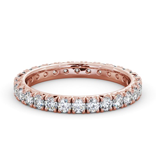 Full Eternity Round Diamond Ring 9K Rose Gold - Alberta FE35_RG_THUMB2 