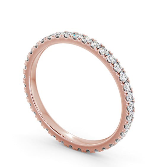  Full Eternity Round Diamond Ring 18K Rose Gold - Delice FE36_RG_THUMB1 