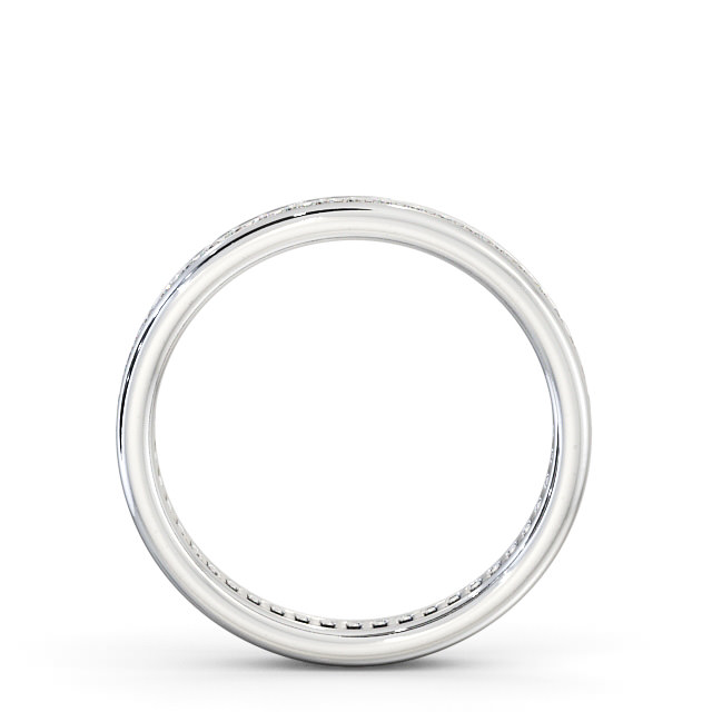Full Eternity Round Diamond Ring 9K White Gold - Kileigh FE38_WG_UP