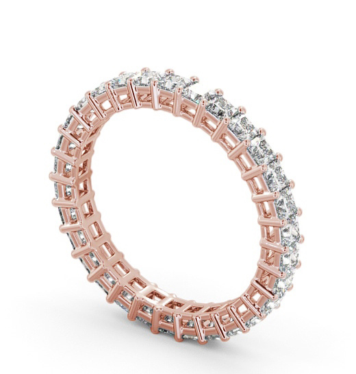 Full Eternity Princess Diamond Classic Style Ring 18K Rose Gold FE3_RG_THUMB1_1.jpg 