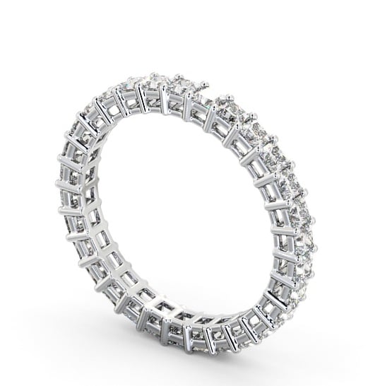 Full Eternity Princess Diamond Classic Style Ring 18K White Gold FE3_WG_THUMB1_1.jpg 