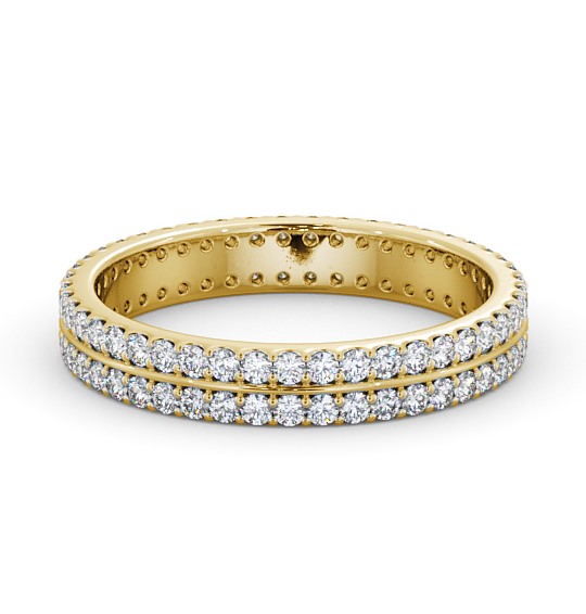  Full Eternity Round Diamond Ring 9K Yellow Gold - Monivea FE45_YG_THUMB2 