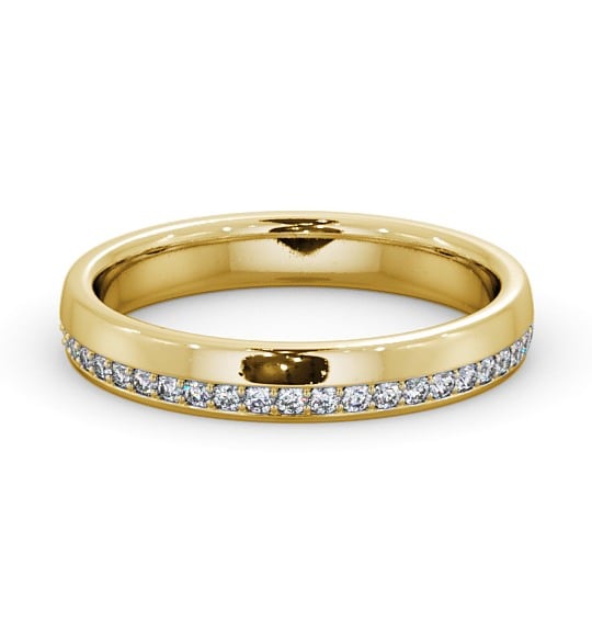  Full Eternity Round Diamond Wedding Ring 9K Yellow Gold - Searby FE46_YG_THUMB2 
