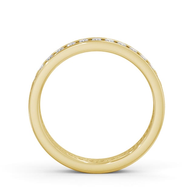 Full Eternity Round Diamond Ring 9K Yellow Gold - Venus FE51_YG_UP