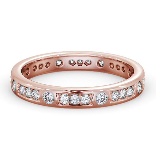 Vedelle Full Eternity Ring Round Diamond 0.48ct Channel Setting FE52_RG_THUMB2 