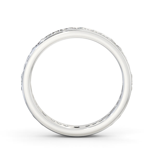 Full Eternity 0.48ct Round Diamond Ring Platinum - Vedelle FE52_WG_UP