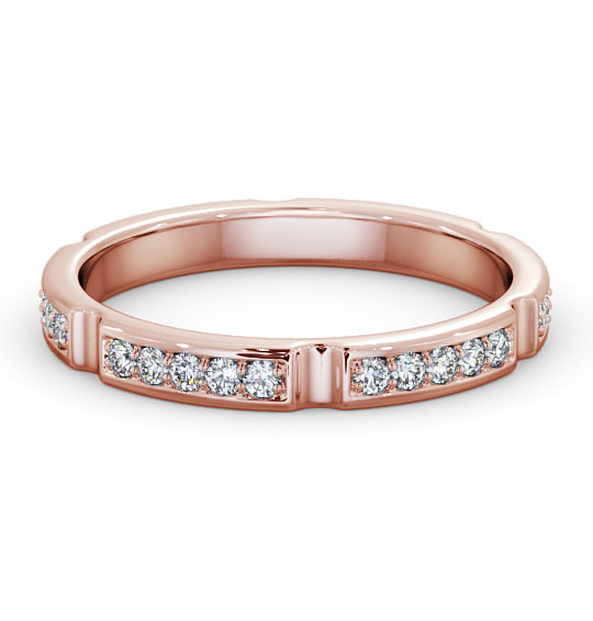 Prentin Full Eternity Ring Round Diamond Pave Setting FE53_RG_THUMB2 