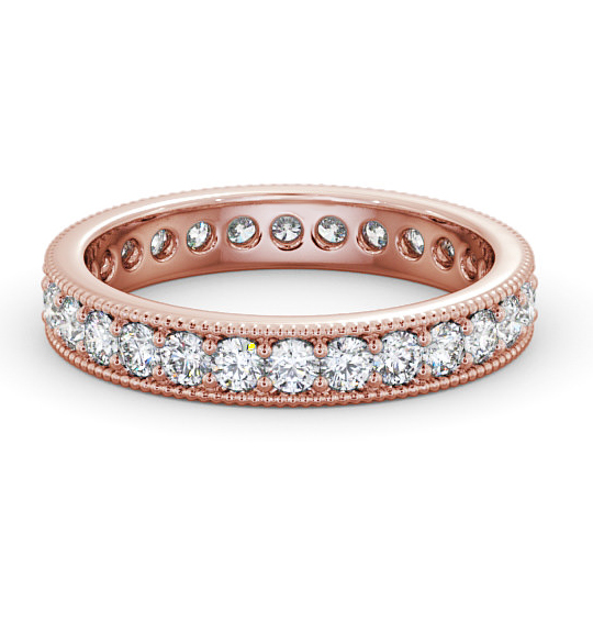 Earlson Full Eternity Ring Round Diamond Milgrain FE54_RG_THUMB2 