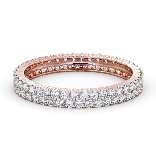 Marbella Full Eternity Ring Round Diamond Double Row FE61_RG_THUMB2 