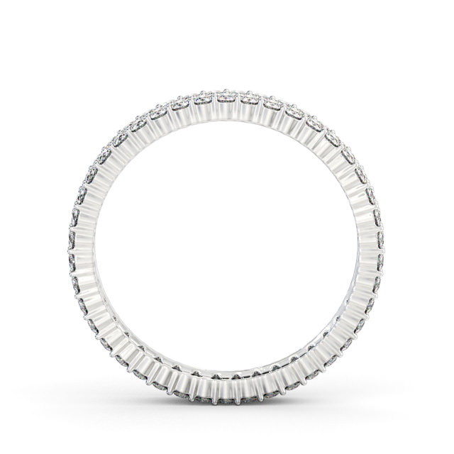 Full Eternity Round Diamond Ring 9K White Gold - Marbella FE61_WG_UP