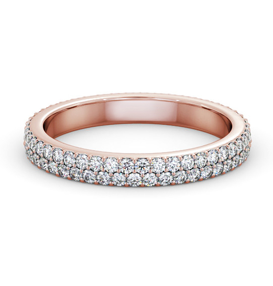 Brigitte Full Eternity Ring Round Diamond Pave Band Double Row FE62_RG_THUMB2 