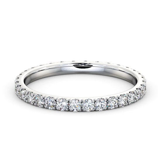  Full Eternity Round Diamond Ring Platinum - Someries FE63_WG_THUMB2 