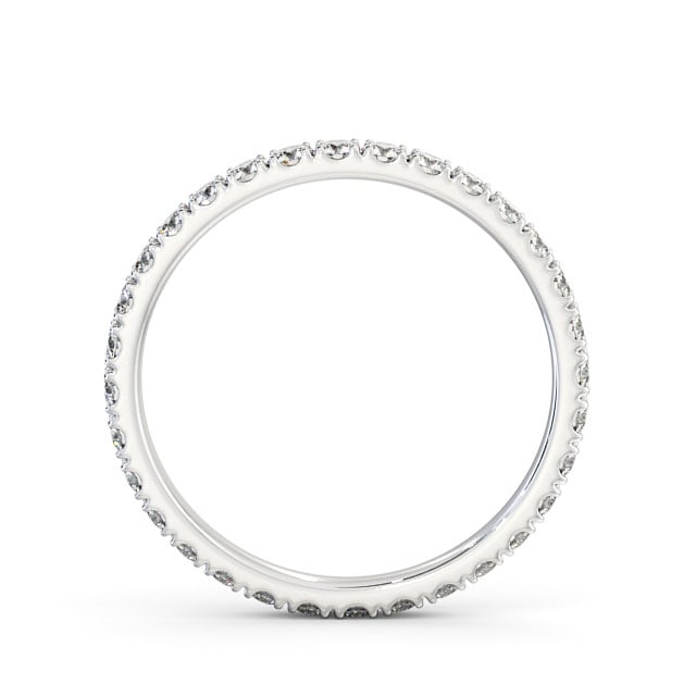 Full Eternity Round Diamond Ring Platinum - Someries FE63_WG_UP