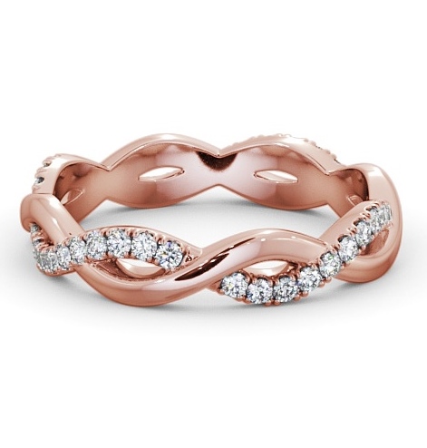  Full Eternity 0.30ct Diamond Ring 9K Rose Gold - Luzine FE67_RG_THUMB2 