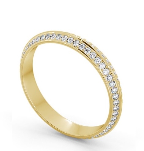 Full Eternity Knife Edge Diamond Ring 18K Yellow Gold FE68_YG_THUMB1 