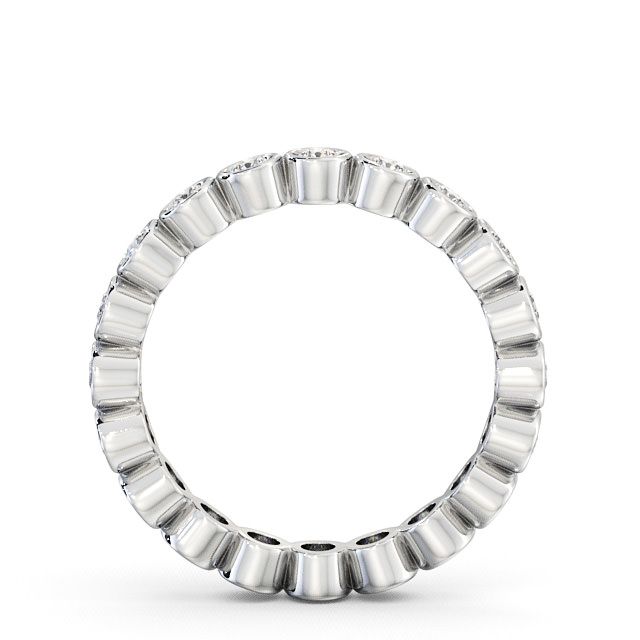 Full Eternity Round Diamond Ring Palladium - Perivale FE6_WG_UP