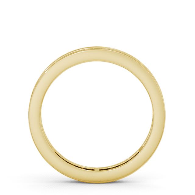 Full Eternity Princess Diamond Ring 18K Yellow Gold - Belmont FE7_YG_UP