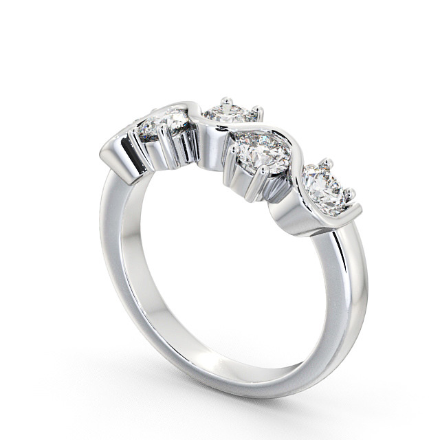 Emerald Cut 5 Stone Diamond Ring, 2.5 Carat – Kingofjewelry.com