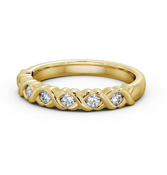Sylvie Half Eternity Ring Round Diamond Bezel Set FV23_YG_THUMB2_2.jpg 