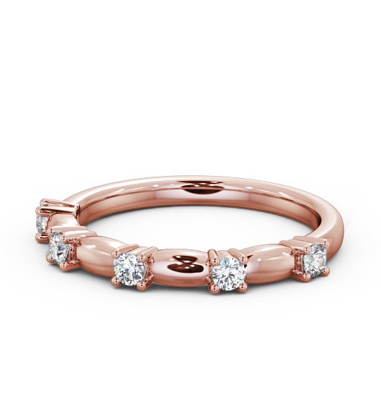  Five Stone Round Diamond Ring 18K Rose Gold - Alexis FV24_RG_THUMB2 